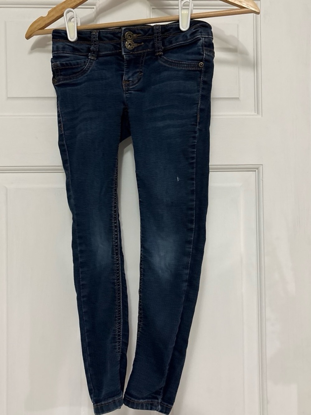 Mudd Girls Dark Wash Skinny Jeans